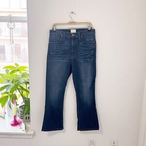 Caslon Blue Kick Out Crop Jeans Size 10